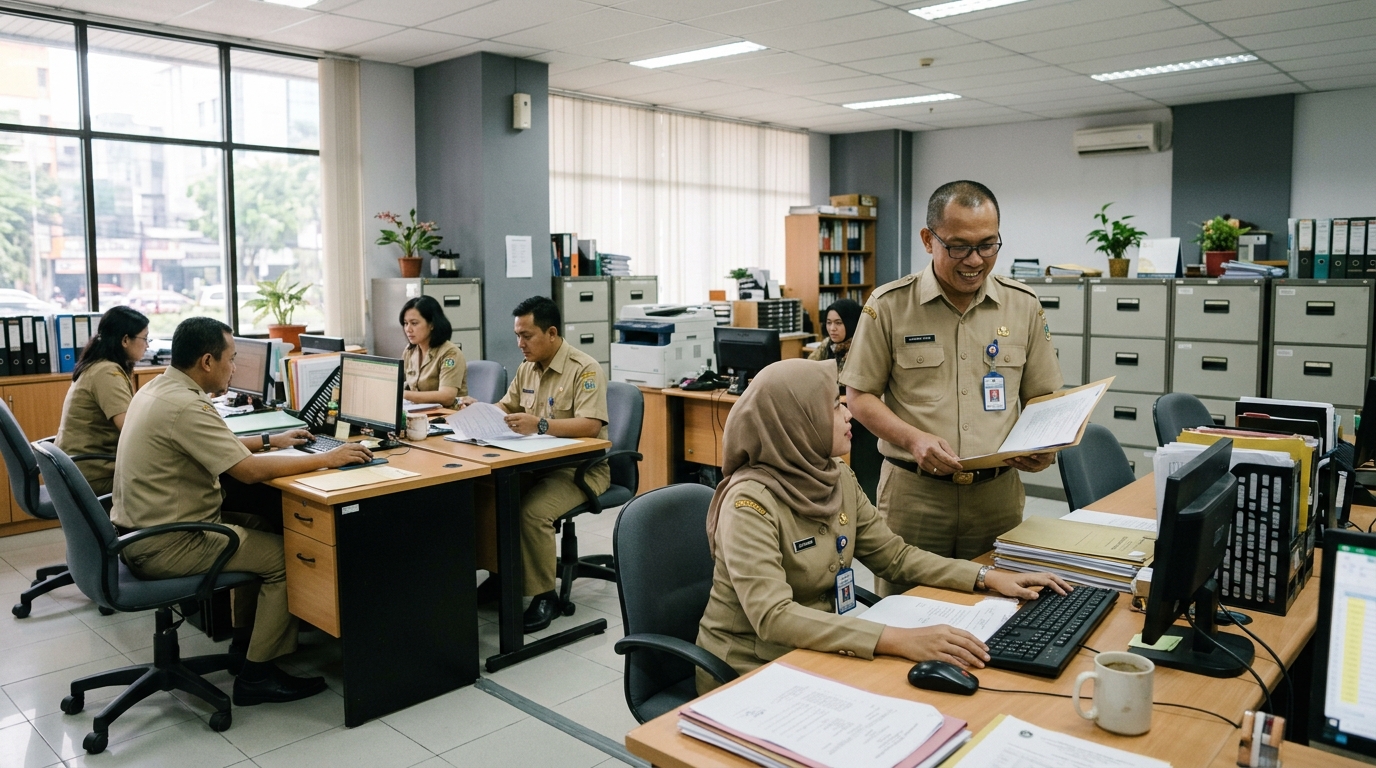 Gaji ASN melalui koperasi diminta dikaji ulang/Ilustrasi: Kurvanewscom