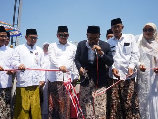 Jembatan Kalibelo Tersono Kembali Berdiri Setelah Diterjang Bencana