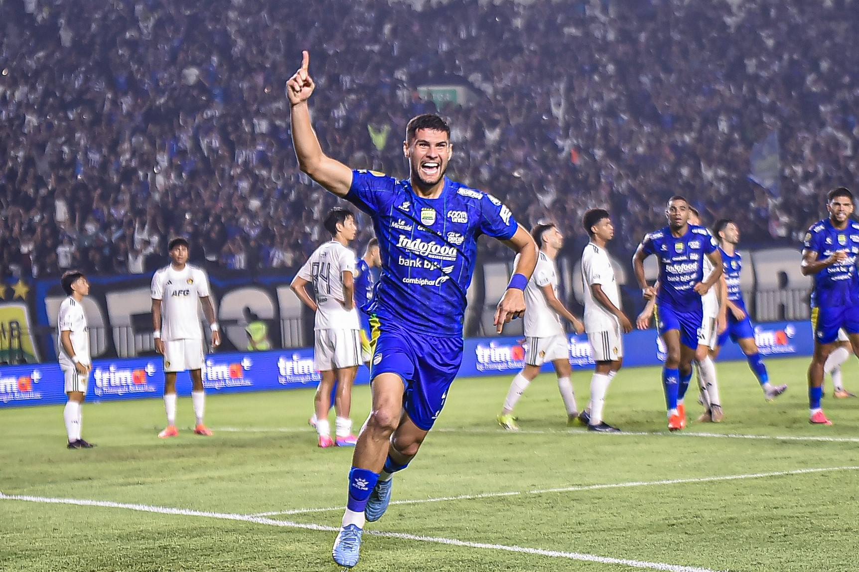 Pencetak gol tunggal kemenangan Persib atas Persik Kediri (1-0), Julio Cesar/Foto: Kurvanewscom/Muhammad Farid