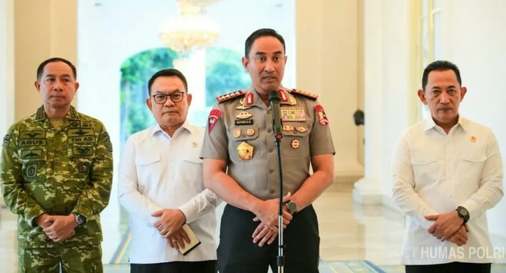 Kapolri Jenderal Suyudi Ario Seto/Foto: Humas Polri