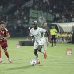 Gelandang PSS Sleman, Moussa Bagayoko (jersey putih)/Foto: Instagram Moussa Bagayoko