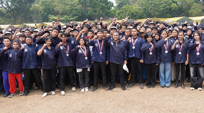 Pelajar diajak jadi agen perubahan lawan konten kekerasan digital lewat prinsip 3T, seiring 782 anak di 18 provinsi terpapar konten negatif/Foto: BNPT
