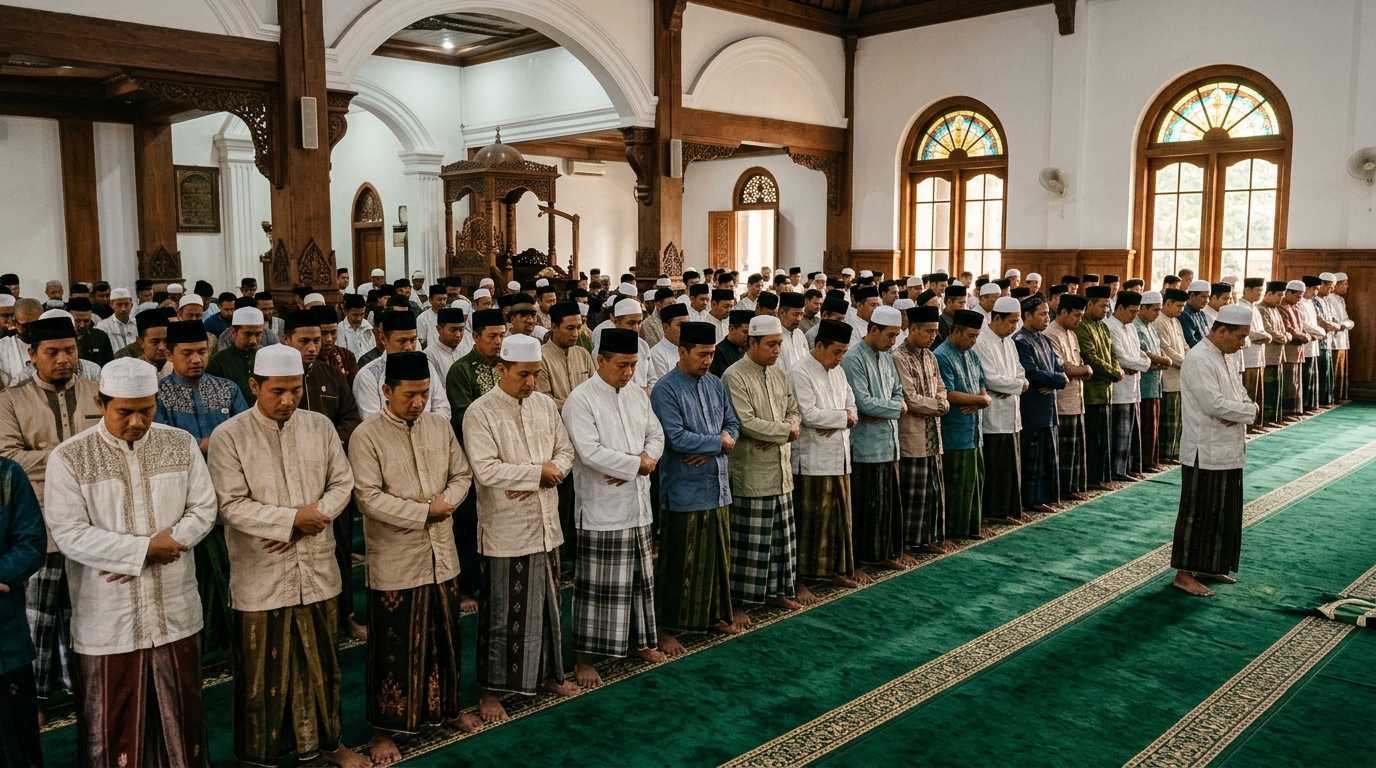 Pentingnya shalat bagi Muslim mencakup delapan manfaat, dari kewajiban spiritual hingga penguat ikatan sosial/Ilustrasi: Kurvanewscom