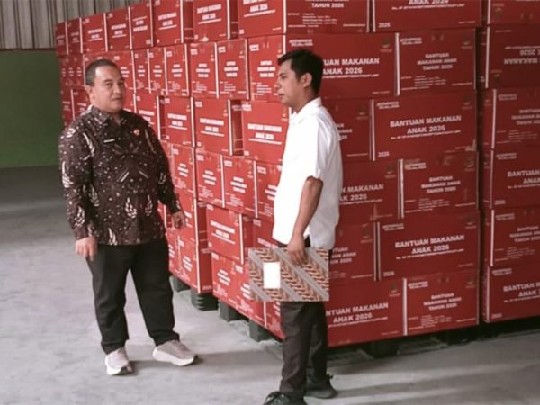 Dinsosdukcapil Gorontalo Koordinasi Kebutuhan Logistik Bencana