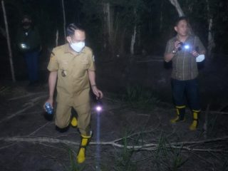 Karhutla Palangka Raya Terkendala Akses dan Pasokan Air