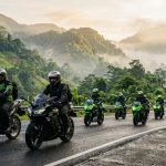 Peserta touring Bentang Cerita Repsol Ride Story Chapter 10 di Lombok/Ilustrasi: Kurvanewscom